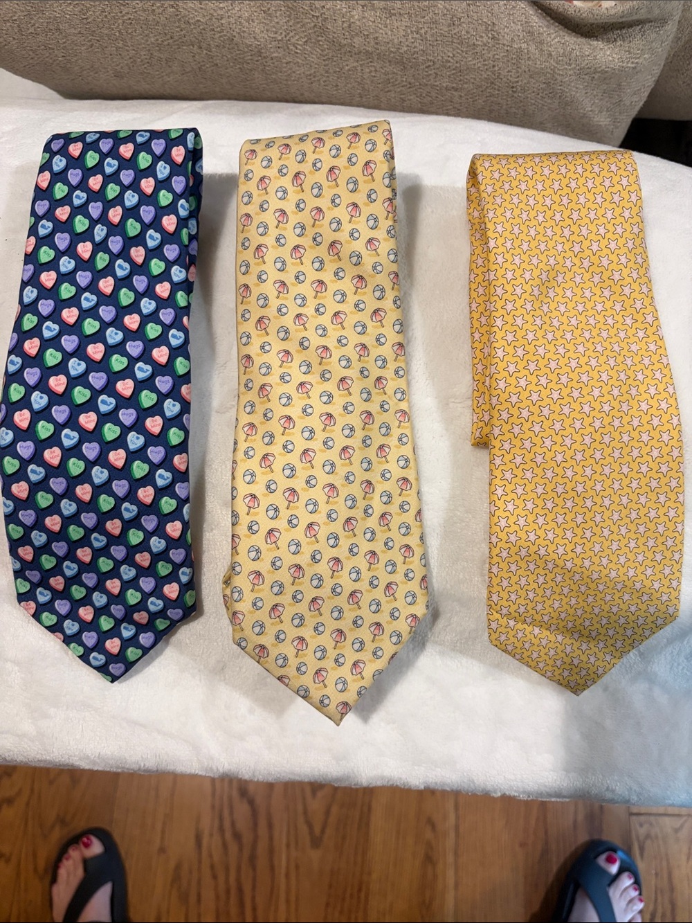 Vineyard Vines (Hand Picked by Shep & Ian) 100% Silk Ties (set of 3)